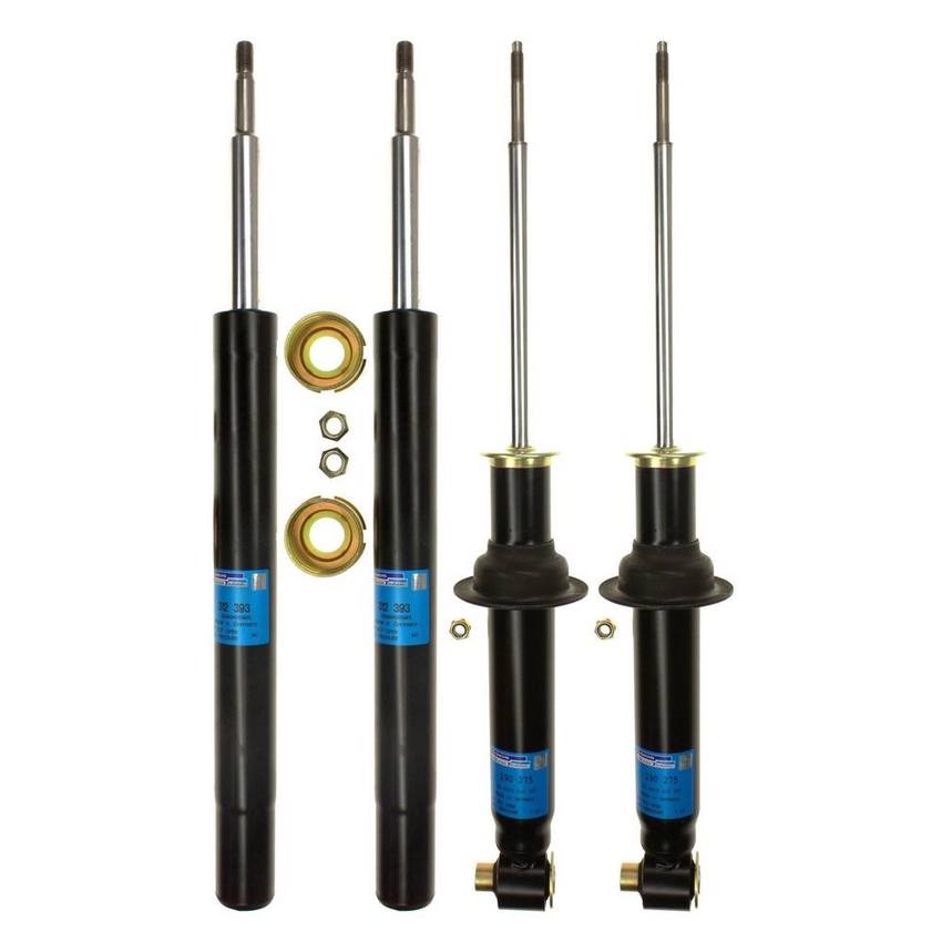 BMW Suspension Strut and Shock Absorber Assembly Kit - Front and Rear 33521092278 - Sachs 4015380KIT